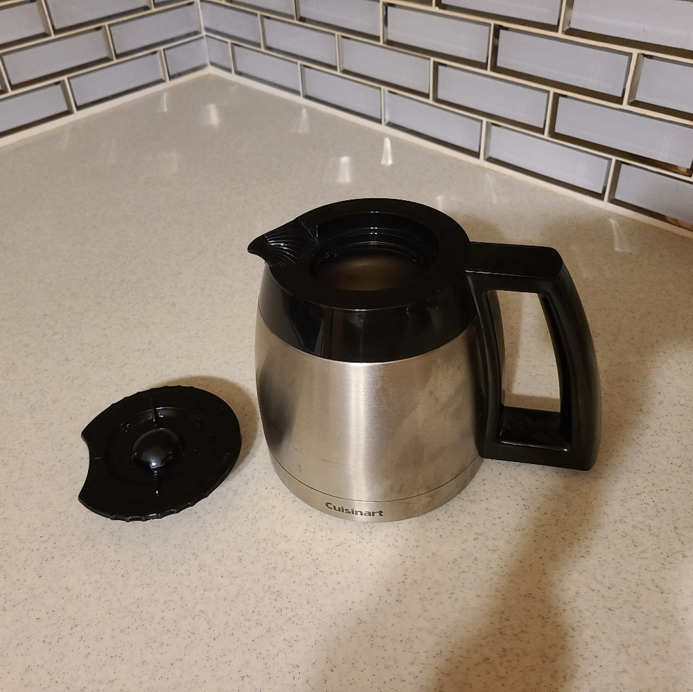 Cuisinart Stainless Steel and Black Coffee Brewer - Picture 8 of 9
